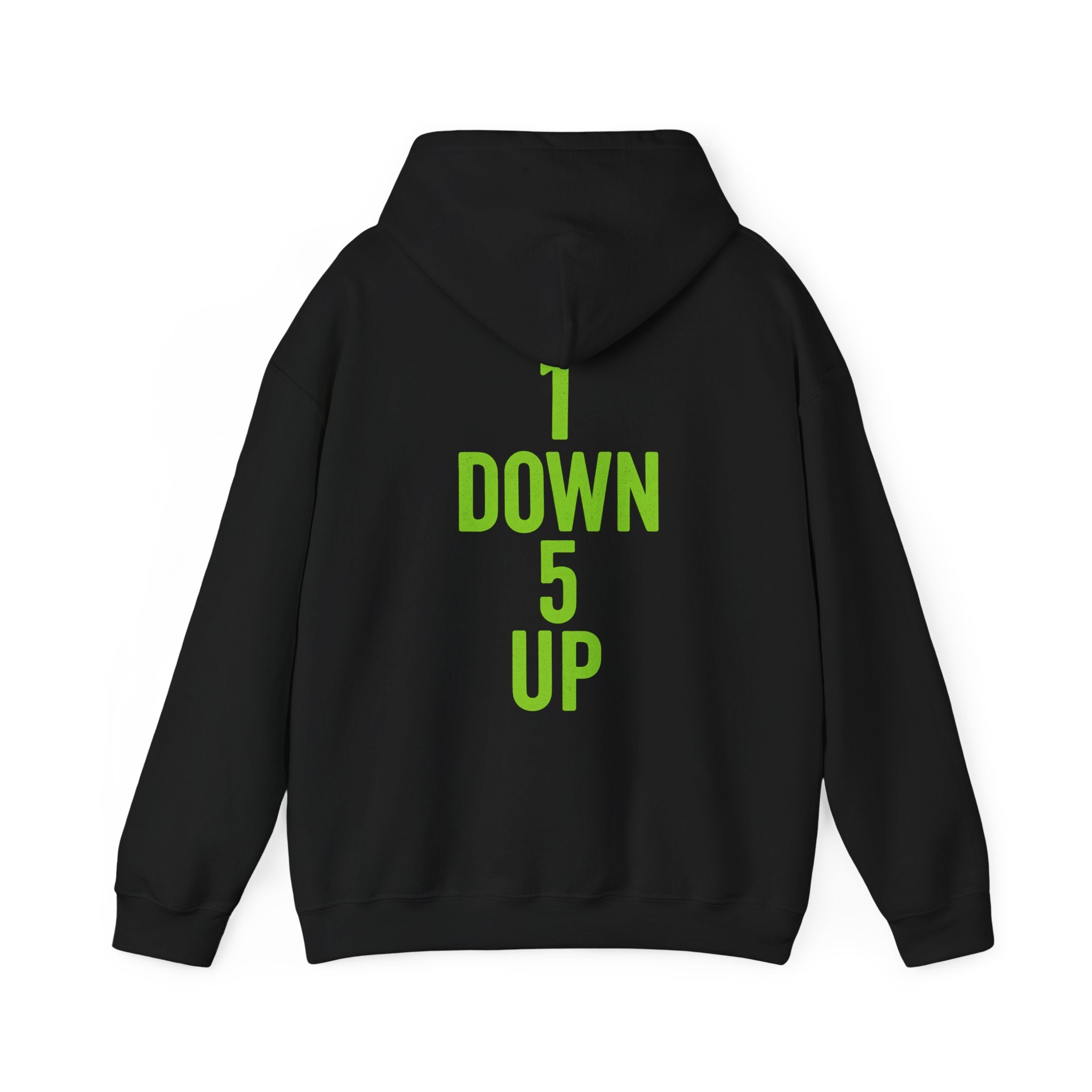 One down five up hoodie