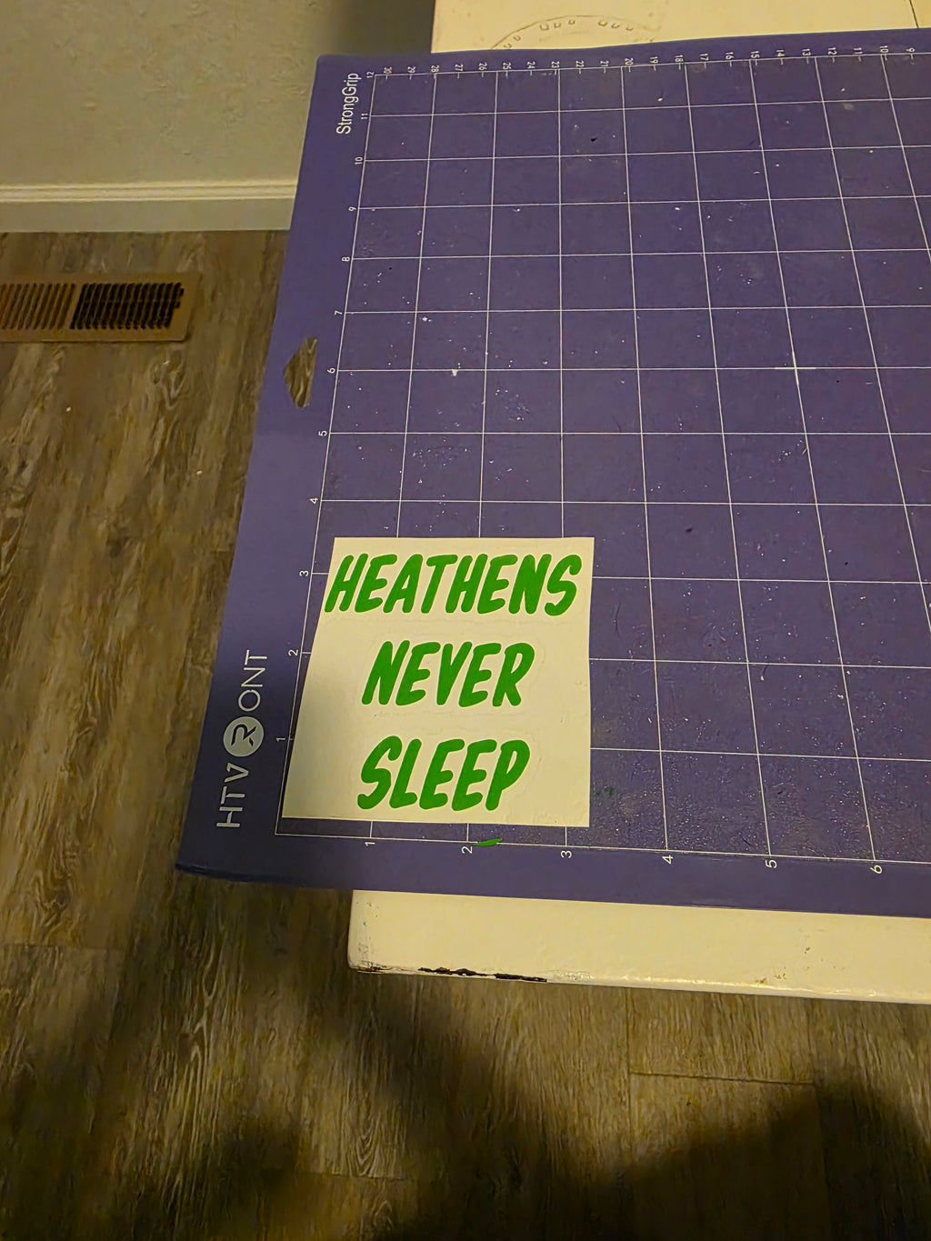 Heathen Never Sleep (Stacked)