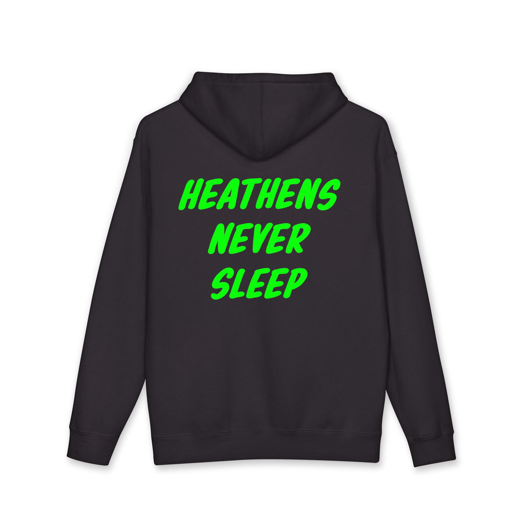 Heathens never sleep heavyweight hoodie