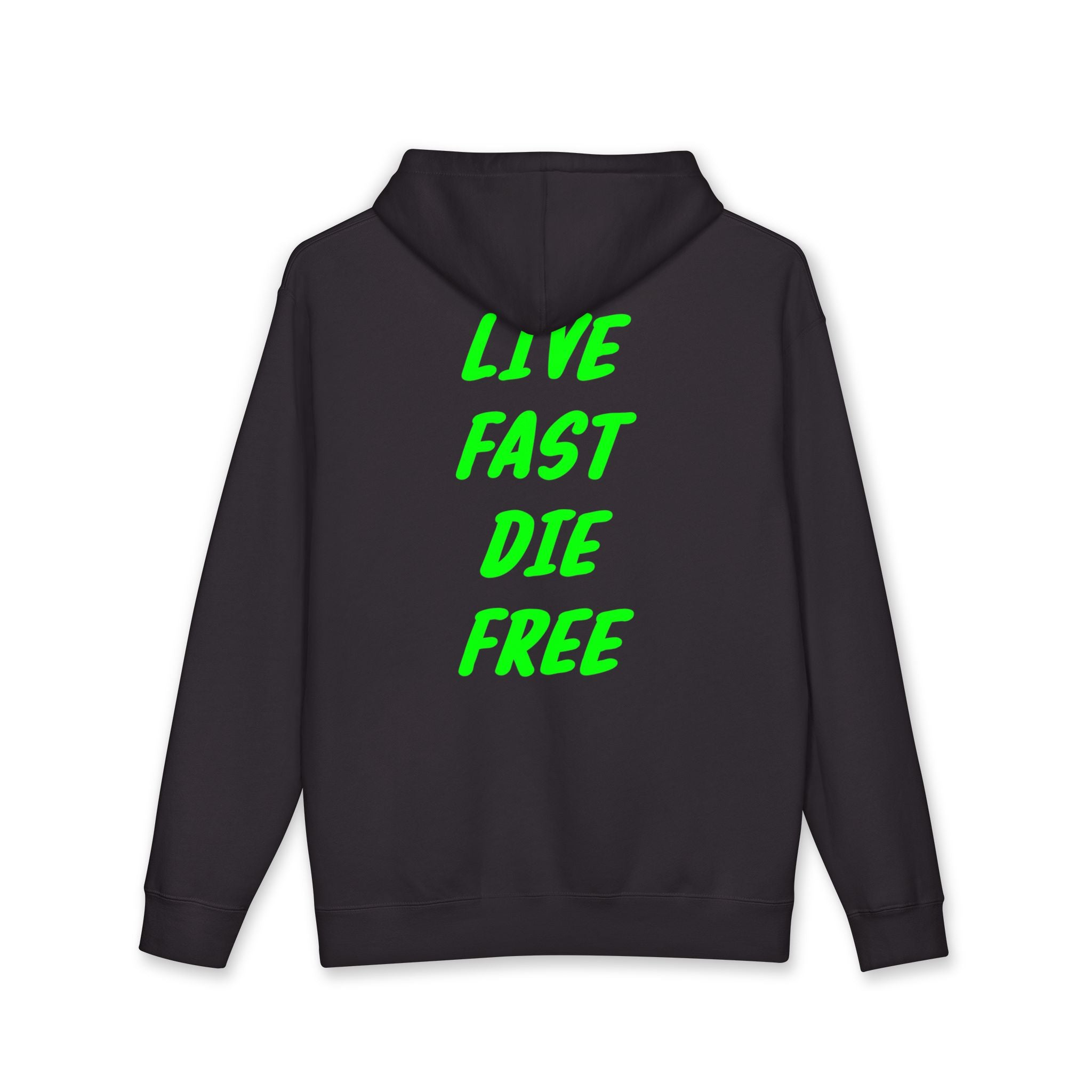 LUMIÈRES “Live Fast Die Faster” Hoodie Live fast die free heavyweight hoodie – Asphaltheathens